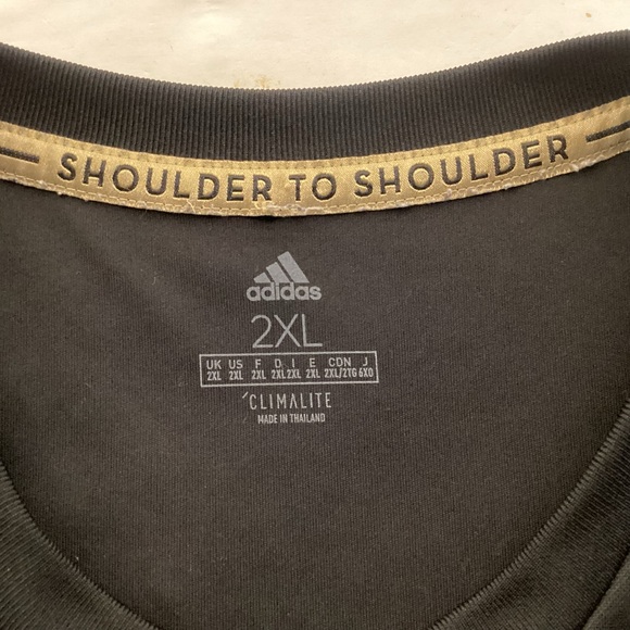 Adidas MLS Los Angeles Angeles LAFC 2018 Black Soccer Jersey Men’s size 2XL - Picture 7 of 13